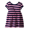 Girl’s Striped Knitted Dress