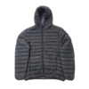 Men’s Polyester Quilted Zips Through Hoodie Jacket