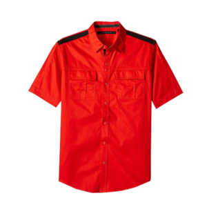 Men’s Short Sleeve CVC Twill Shirt