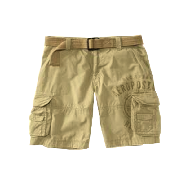 Men's Belted Cargo Shorts