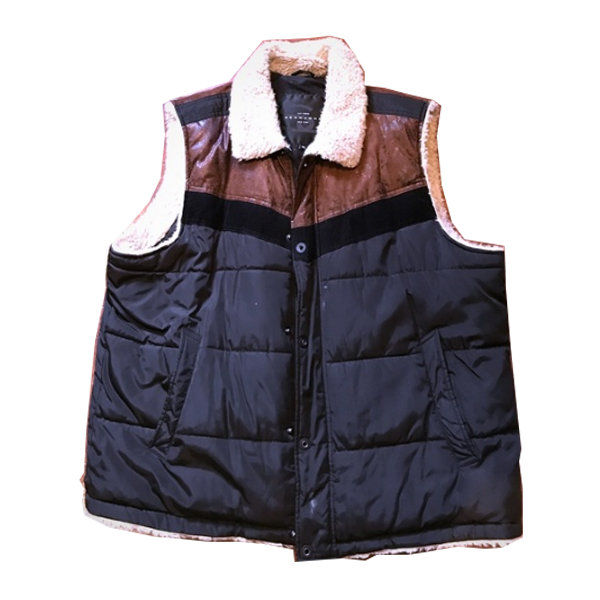 Men’s Quilted/Sherpa Snaps Vest
