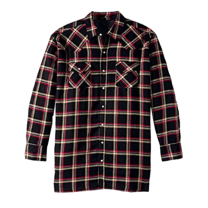 Men’s Quilted Flannel Shirt Jacket