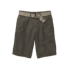 Men's Stretch Twill Belted Shorts