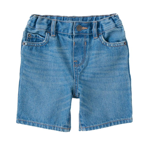 Boy’s Elasticated Draw Cord Denim Shorts