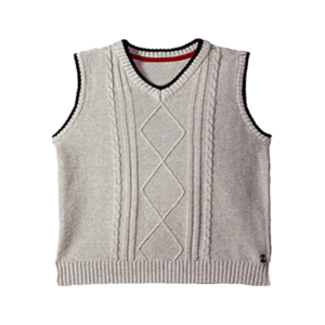 Boy’s V-Neck Vest Sweater
