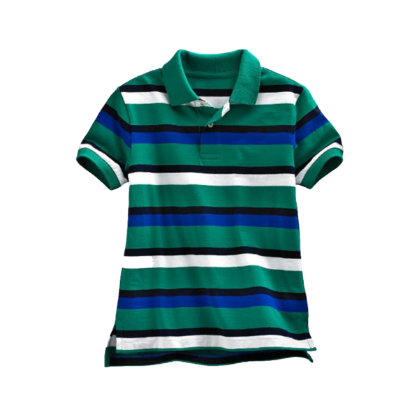 Boy's Color yarn dye Piqué Polo